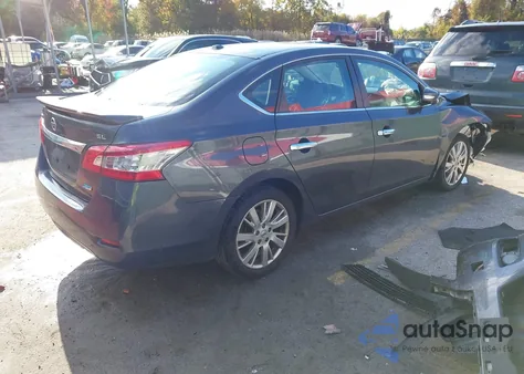 2014 Nissan Sentra Sl from USA, damaged, VIN 3N1AB7AP3EY324742
